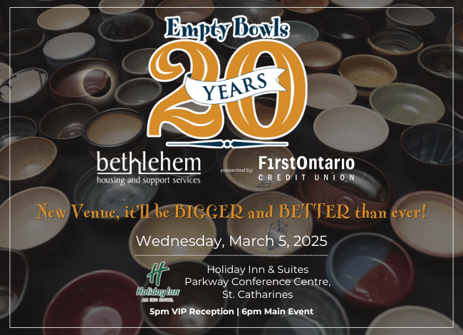 18th Anniversary of Empty Bowls Fundraiser